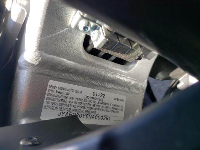 2022 YAMAHA FJR1300 AE JYARP30Y5NA000261