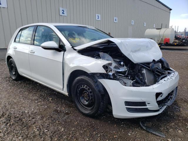 Salvage cars for sale from Copart Rocky View County, AB: 2015 Volkswagen Golf