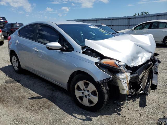 Salvage cars for sale from Copart Fredericksburg, VA: 2016 KIA Forte LX