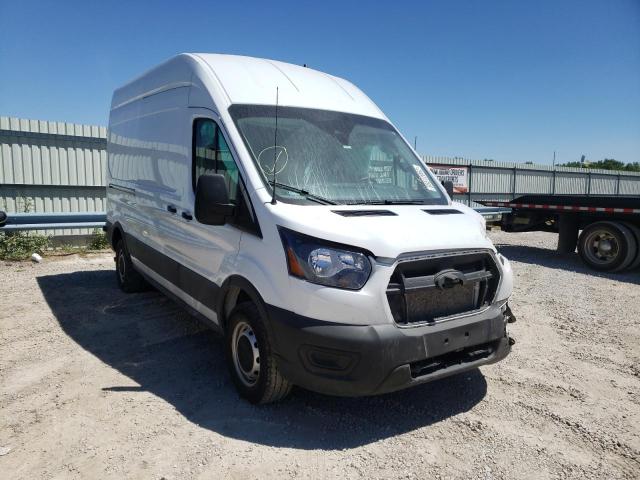 Salvage cars for sale from Copart Wichita, KS: 2021 Ford Transit T