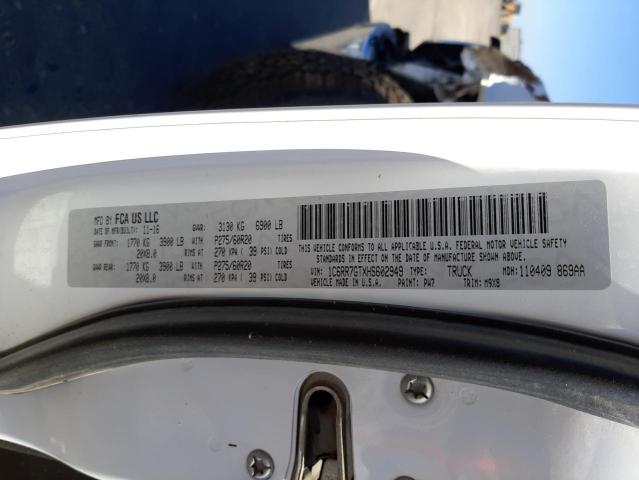 2017 DODGE RAM 1500 1C6RR7GTXHS602949