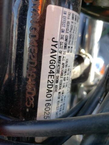 2013 YAMAHA XV250 JYAVG04E2DA016025
