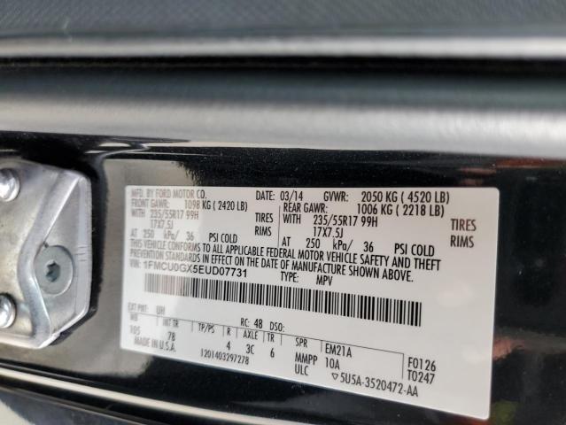 1FMCU0GX5EUD07731 Ford ESCAPE SE