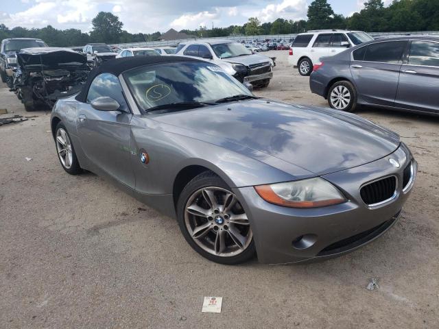 Salvage cars for sale from Copart Florence, MS: 2004 BMW Z4 3.0