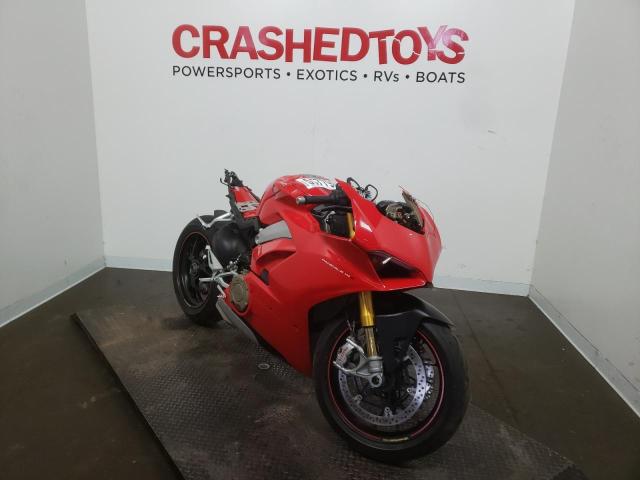 Salvage cars for sale from Copart Ham Lake, MN: 2018 Ducati Panigale V