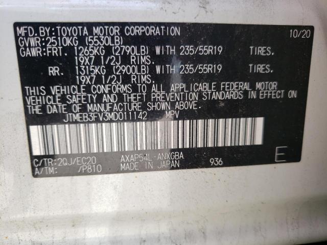 2021 TOYOTA RAV4 PRIME - JTMEB3FV3MD011142