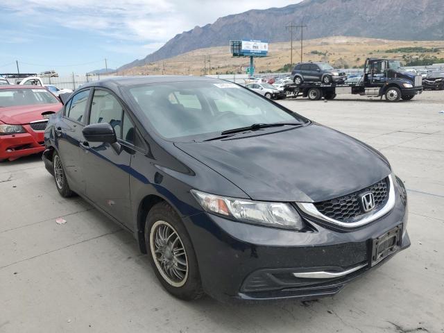 Salvage cars for sale from Copart Farr West, UT: 2014 Honda Civic LX