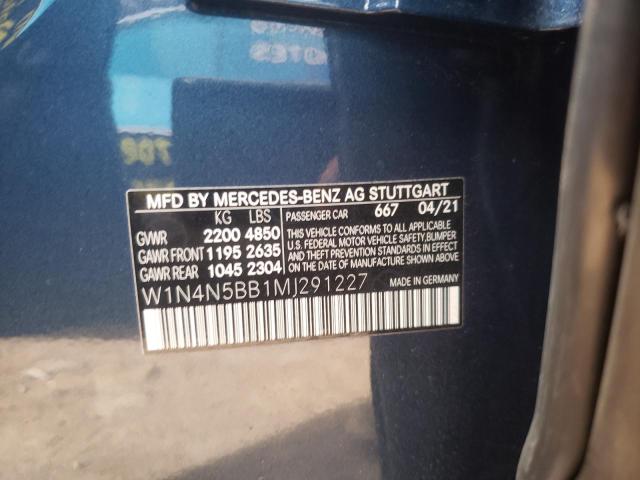 2021 MERCEDES-BENZ GLA 35 AMG W1N4N5BB1MJ291227