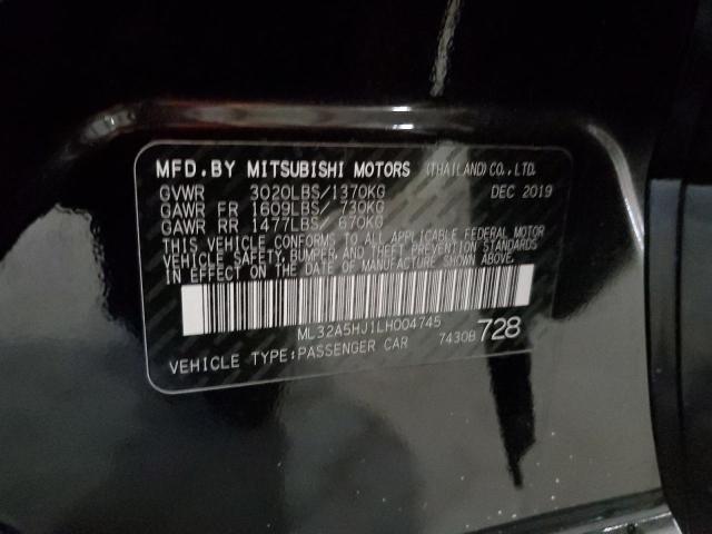 2020 MITSUBISHI MIRAGE LE ML32A5HJ1LH004745