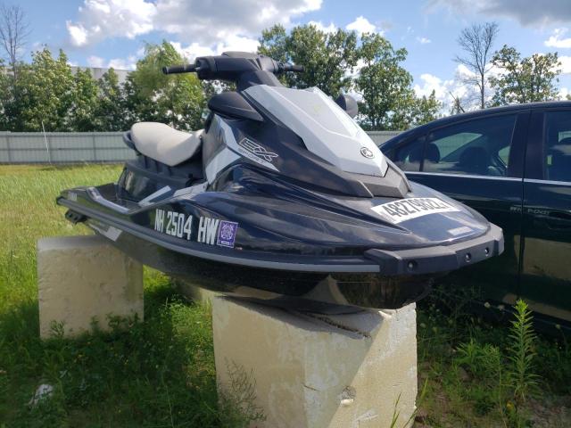 Salvage boats for sale at Central Square, NY auction: 2017 Yamaha Jetski