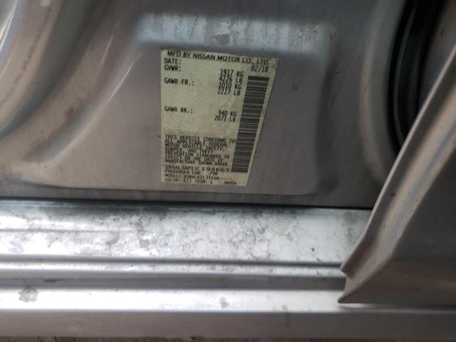 1N4AL3AP1JC194665 Nissan ALTIMA 2.5