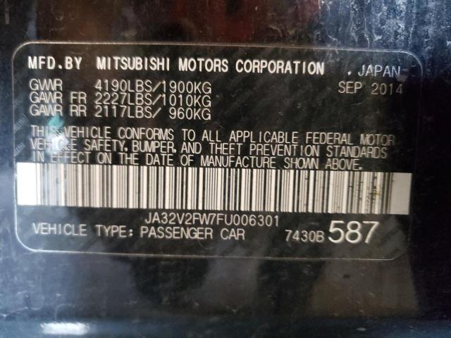 2015 MITSUBISHI LANCER SE JA32V2FW7FU006301