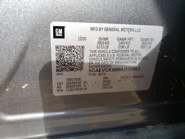 2021 BUICK ENCLAVE AV 5GAEVCKW9MJ130953