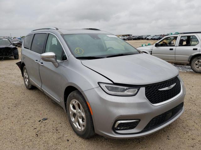 Salvage cars for sale from Copart San Antonio, TX: 2021 Chrysler Pacifica L