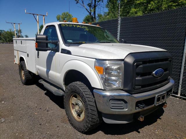 Salvage cars for sale at New Britain, CT auction: 2012 Ford F350 Super