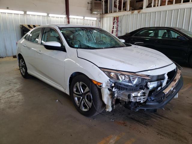 Salvage cars for sale from Copart Longview, TX: 2016 Honda Civic LX
