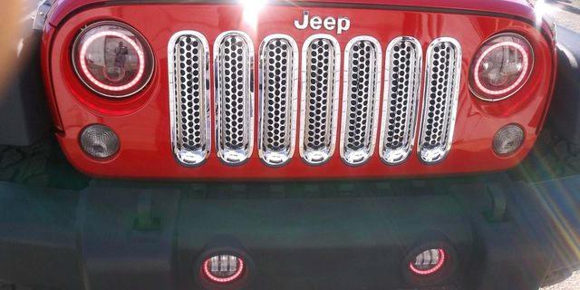 Паркетники JEEP WRANGLER 2014 Красный