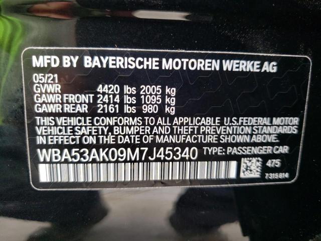 2021 BMW 228I WBA53AK09M7J45340