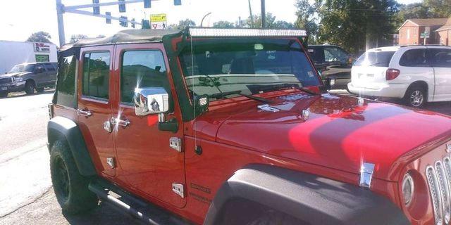 Паркетники JEEP WRANGLER 2014 Красный