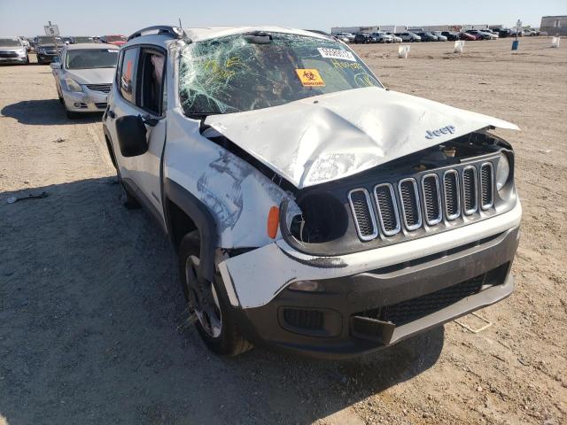 Salvage cars for sale from Copart Amarillo, TX: 2018 Jeep Renegade S