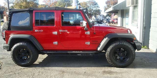 Паркетники JEEP WRANGLER 2014 Красный