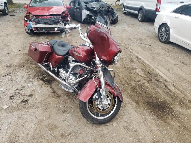 Salvage motorcycles for sale at Wheeling, IL auction: 2009 Harley-Davidson Flhx