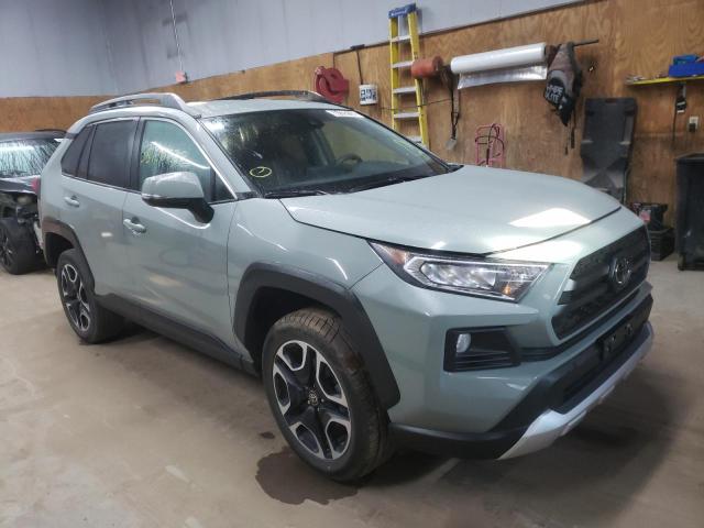 Salvage cars for sale from Copart Kincheloe, MI: 2021 Toyota Rav4 Adven