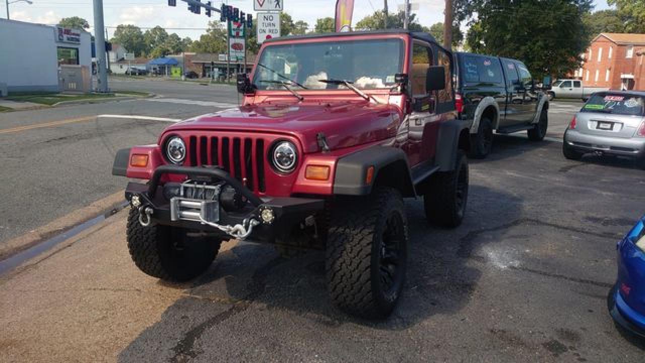 1999 Jeep Wrangler / Tj Sport VIN: 1J4FY19S4XP474929 Lot: 56058932