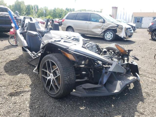 Salvage motorcycles for sale at East Granby, CT auction: 2015 Polaris Slingshot