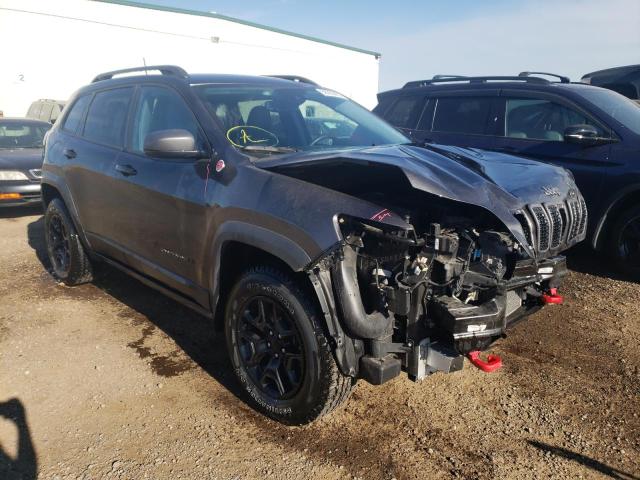 Jeep salvage cars for sale: 2021 Jeep Cherokee T