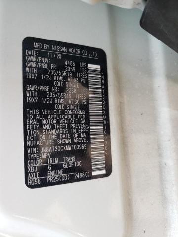 2021 NISSAN ROGUE PLAT JN8AT3DCXMW100969