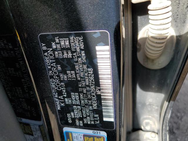 2022 KIA SELTOS NIG KNDEUCA26N7256248