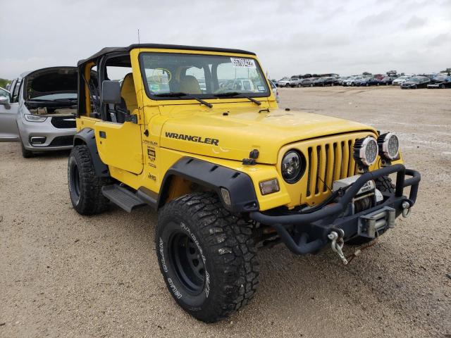 2000 JEEP WRANGLER / TJ SE for Sale | TX - SAN ANTONIO | Thu. Oct 20, 2022  - Used & Repairable Salvage Cars - Copart USA