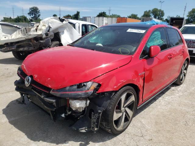  VOLKSWAGEN GTI 2015 Червоний