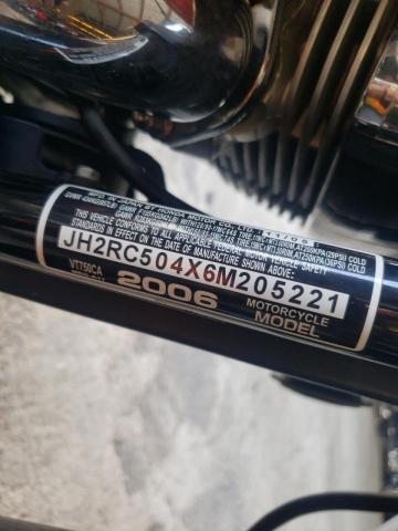 2006 HONDA VT750 CA JH2RC504X6M205221