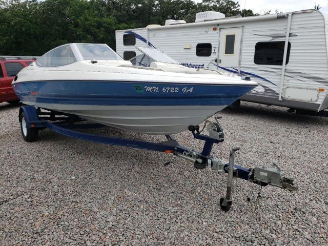 Salvage boats for sale at Avon, MN auction: 1992 Bayliner Boat With Trailer