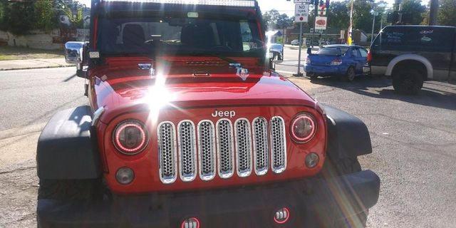 Паркетники JEEP WRANGLER 2014 Красный