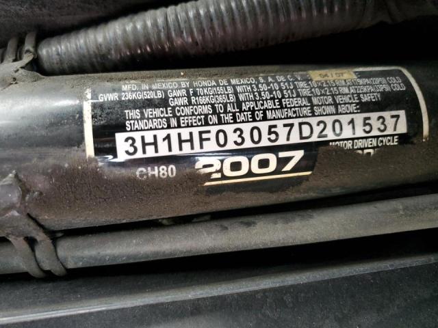 2007 HONDA CH80 3H1HF03057D201537