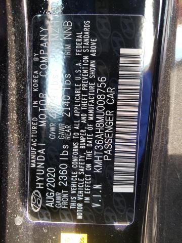 2021 HYUNDAI VELOSTER N - KMHT36AH8MU008756