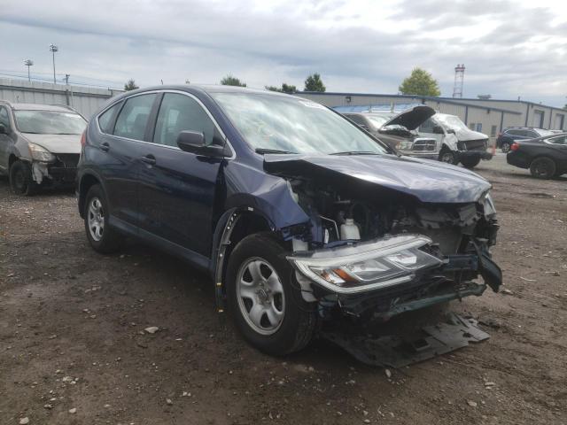 Salvage cars for sale from Copart Finksburg, MD: 2015 Honda CR-V LX