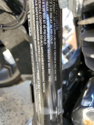 2021 HARLEY-DAVIDSON FLHR 1HD1FBC12MB624801