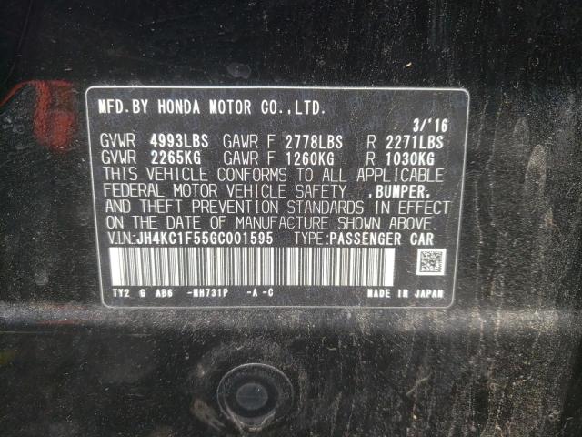 2016 ACURA RLX TECH JH4KC1F55GC001595