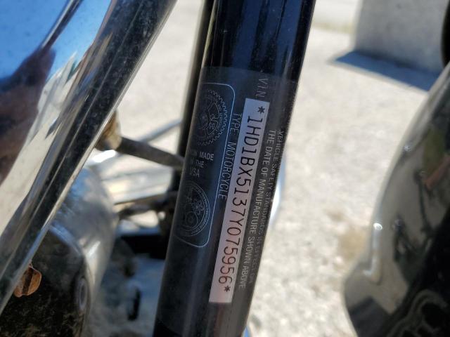 2007 HARLEY-DAVIDSON FLSTF 1HD1BX5137Y075956