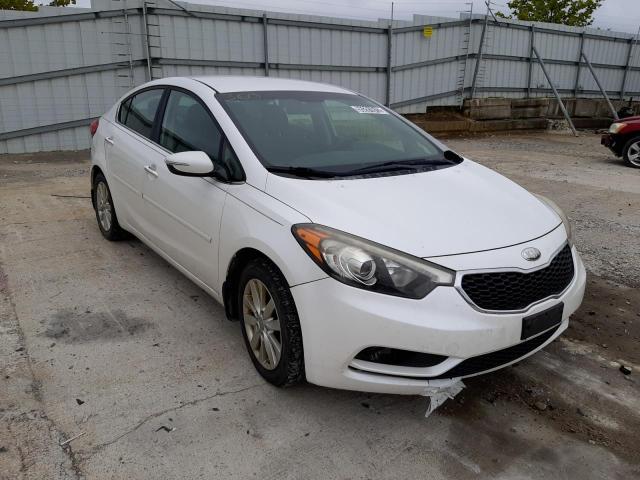 Salvage cars for sale from Copart Walton, KY: 2014 KIA Forte EX