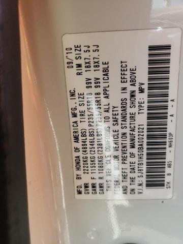 5J8TB1H50BA002021 Acura Rdx Technology