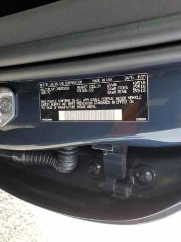 2022 VOLVO S60 B5 INS 7JRL12FL3NG172658