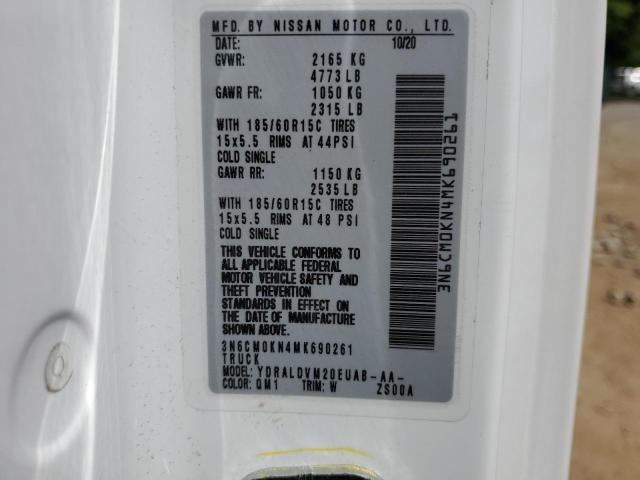 2021 NISSAN NV 3N6CM0KN4MK690261