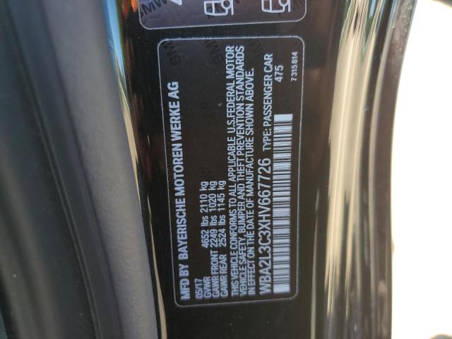 2017 BMW M240XI WBA2L3C3XHV667726