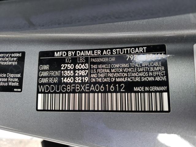 VIN WDDUG8FBXEA061612 2014 Mercedes-Benz S-Class, 5... no.10