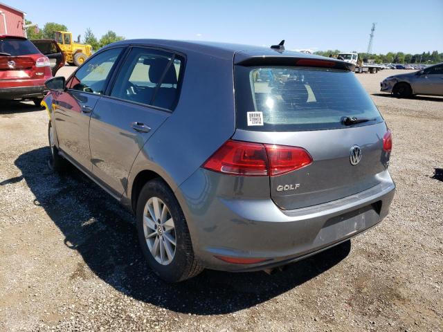 2016 VOLKSWAGEN GOLF S/SE 3VW217AU9GM051534